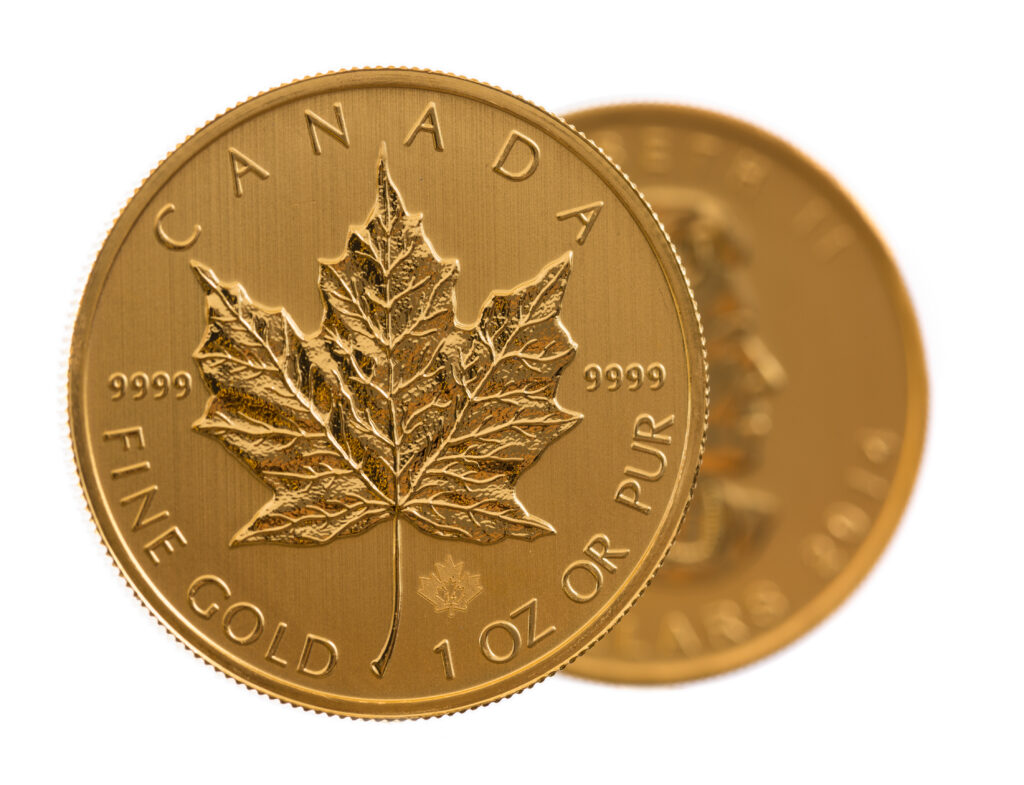 Image of a Maple Leaf with laser engraving